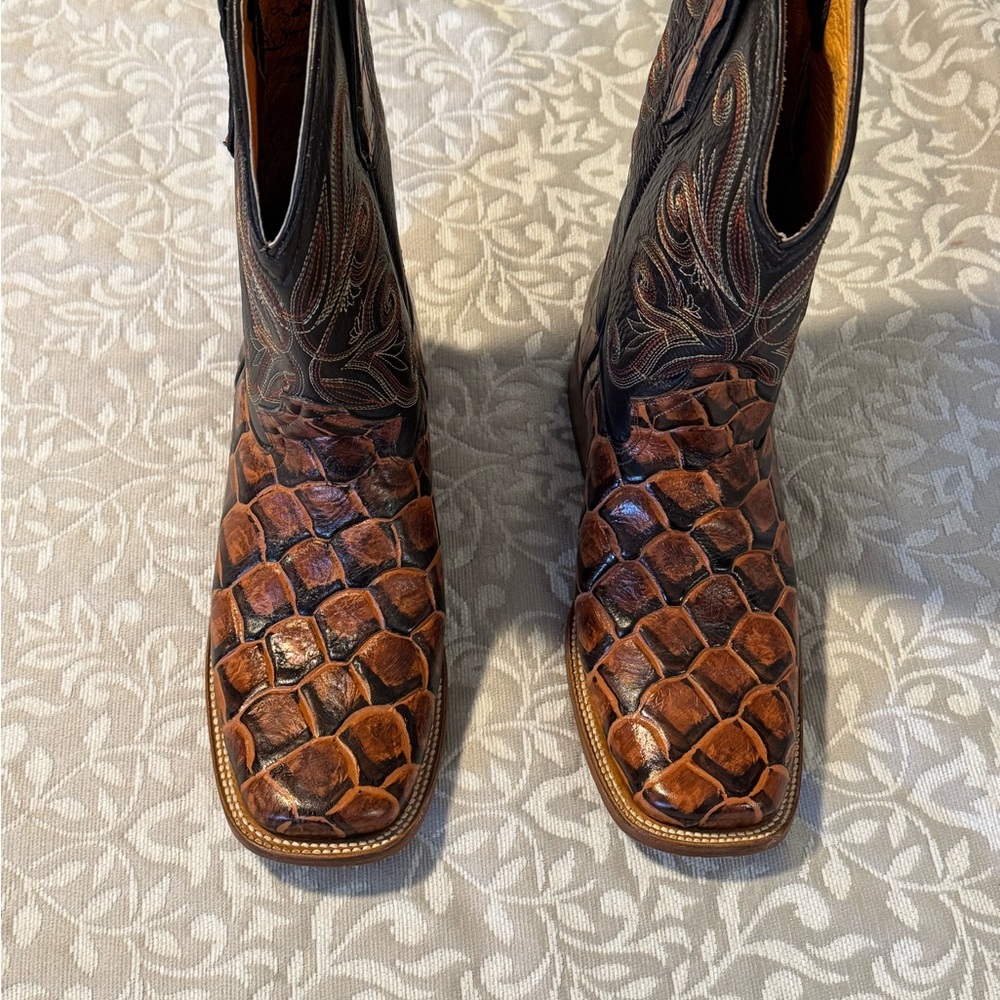 Brown Leather Men's Boots